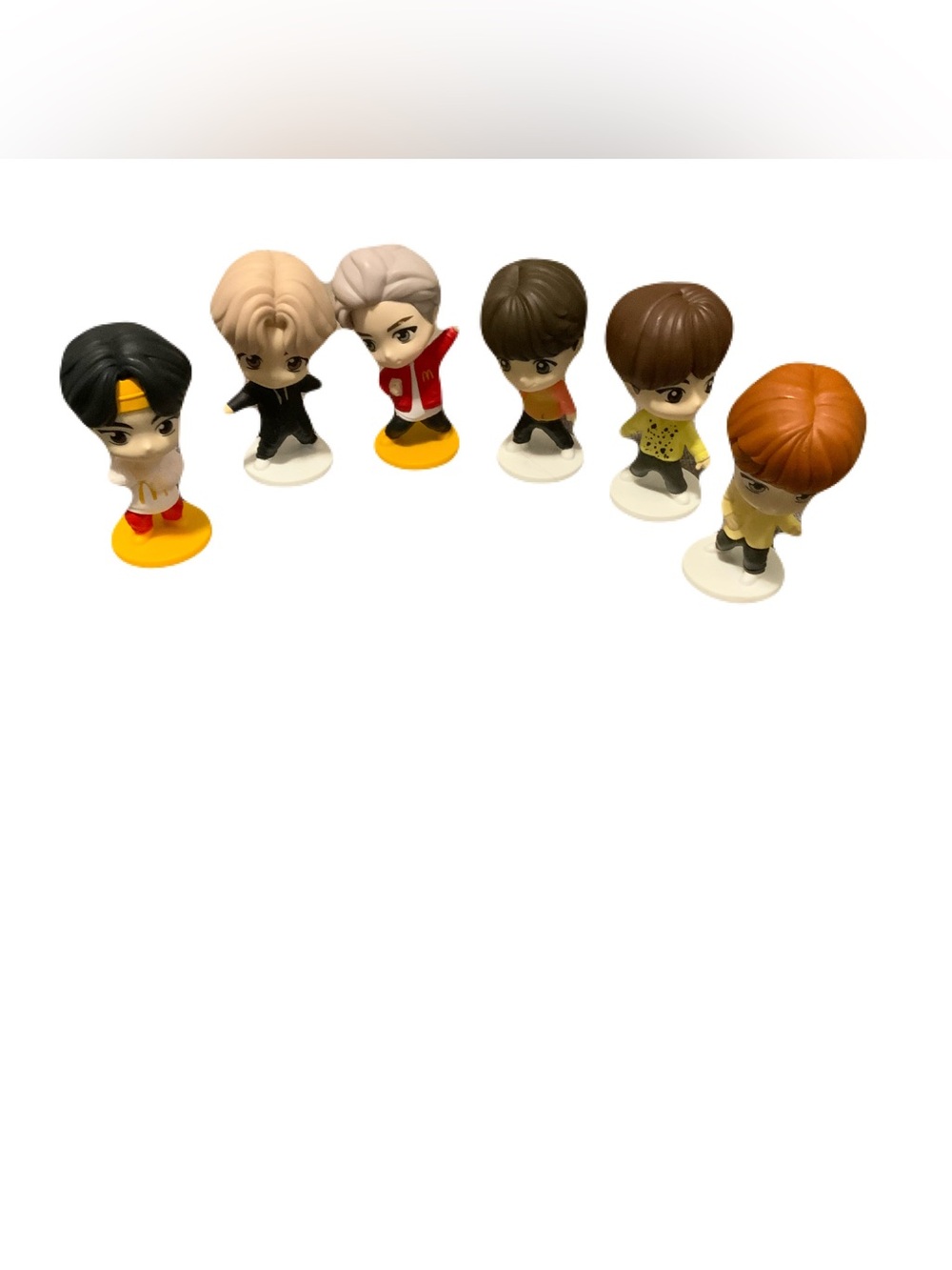 2025 McDonalds TinyTan x BTS Happy Meal Toys. Set of 6